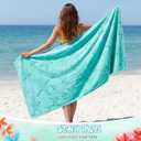 Oversized Starfish Beach Towel, 100% Cotton Jacquard Weave Pool Towel, Extra Large Starfish Beach Towels, Quick Dry Summer Towels for Pool Swimming Travel Bath, 30"x 70"