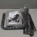 STORAGE MANIAC Rolling Laundry Hamper with Wheels 1-Section Laundry Sorter Rolling Laundrys Basket on Wheels with Removable Bag Clothes Hamper Laundrys Organizer Cart Bathroom Bedroom 90L Grey