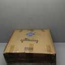 QILLOWAY Outdoor Patio Wicker Seat Cushions Group Loveseat/ Two U-Shape/ Two Lumbar Pillows for Patio Furniture, Wicker Loveseat, Bench, Porch, Settee of 5 (Charcoal Grey/ Black)