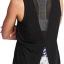 Bestisun Workout Athletic Shirts Mesh Sports Dance Tops for Women Yoga Clothes (S)