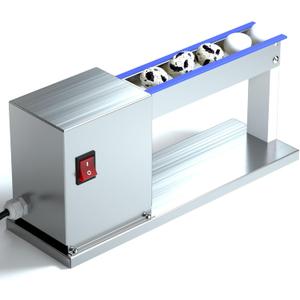 110V Electric Quai Egg Peeler, 28W Commercial Semi-Auto Quai Eggs Sheller, 304 Stainless Steel Quail Egg Peeling Machine, Fresh Hard Boiled Quail Eggs Huller 150RPM