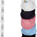 Windyun 2 Pcs Boho Hat Rack for Baseball Caps, Holds up to 20 Hats, Macrame Hat Hangers Wall Mounted, Hanging Cap Holder over Door for Caps Decoration and Display