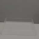 Acrylic Needlepoint Tray 8" x 12" Large Acrylic Tray with Insert Drawer for Customizable Photos Artwork Fabric Clarity or Messages Display Plastic Drawer Organizer for Vanity Bathroom Kitchen