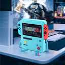 GRAPMKTG Charging Stand with Cooling Fan for Nintendo Switch Accessories Portable Dock Compatible for Nintendo Switch OLED Cute Case Decor Gift Men Women Kids Pink [nintendo_switch,sony_psp]