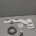 SAMODRA Bidet Attachment, Non-Electric Cold Water Bidet Toilet Seat Attachment with Pressure Controls, Retractable Self-Cleaning Dual Nozzles for Frontal & Rear Wash - White