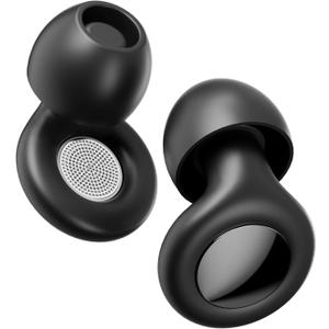 Sleep Earplugs - Comfortable & Reusable 45dB(SNR) Noise Reducing for Side Sleepers,Hearing Protection for Noise Sensitivity,Deep FocusTravel,Concerts