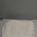 Faux Linen Round Table Cloth 60 inch, Waterproof Decorative Fabric Anti-Scratch Texture Round Tablecloth Cover for Dining, Kitchen & Outdoor Table (60 Inch, Round (2-4 Seats), Beige)