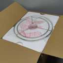 Seealle Modern Ceramic Table Lamps for Night Stands - Bedside Lamps Set of 2 for Nightstand, 19.4" White Bedroom Lamp for Living Room Cute Desk End Table Office Guest Room Dresser Rocker Swtich