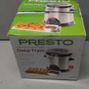Presto 05470 Stainless Steel Electric Deep Fryer, Silver