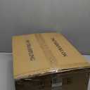 3-Light Modern Farmhouse Black Chandeliers for Entryway, Mid Century Milk Globe Sputnik Chandelier, Vintage Pendant Lighting for Kitchen Island Dining Room Foyer Bedroom Bathroom