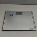 EatSmart Precision Plus Digital Bathroom Scale, 440 lb Capacity, Ultra-Wide Platform with Step-On Technology, Accurate Body Weight Scale, Grey (Silver)