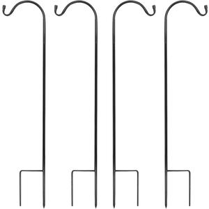 Urban Deco 4PK Heavy Duty Shepherds Hook, 37' Inch Tall Adjustable Height Shepards Hooks for Outdoor, Plant Hangers Garden Stakes, Plant Hooks Pole for Wedding, Garden, Outdoor Urban Deco 4PK Heavy Duty Shepherds Hook, 37' Inch Tall Adjustable Height Shepards Hooks for Outdoor, Plant Hangers Garden Stakes, Plant Hooks Pole for Wedding, Garden, Outdoor