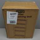 Storage Shelves - 5 Tier Shelf Organizer, Heavy Duty Garage Shelving Unit with Leveling Feet, Stable Metal Shelves Organizer for Pantry, Kitchen and Closet, 33.0" W x 12.6" D x 72.0" H, Black