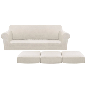 H.VERSAIL TEX, XL sofa, Beige, cover on the sofa