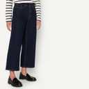 Women's Women's Low Stretch High-Rise Wide Leg Crop Jean, Rinse, 20