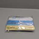 Dusty Blue Baby Shower Decorations- Boy Baby Shower Decor Set with- Welcome Baby Banner, Clothes Banner, Cake Topper, Tissue Pom Poms, Dusty Blue Balloons | Boho Baby Boy Shower Decorations