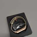 Fitness Tracker, Activity Trackers with 24/7 Heart Rate, Blood Oxygen Blood Pressure Sleep Monitor, Step Counter with 1.1" AMOLED Touch Color Screen, Calorie Pedometer Health Smart Watch for Women Men (cream-coloured)