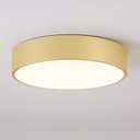 5CCT Modern Gold Close to Ceiling Light Fixtures,15.8 Inch Large Ceiling Lighting,Dimmable LED Ceiling Lamp for Bedroom, Living Room, Laundry Room