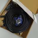 50FT Drip Irrigation Kit, 360 Adjustable Garden Watering System with 1/4" Tubing, Brass Misting Nozzles, DIY Irrigation System for Plants, Raised Beds, Greenhouse