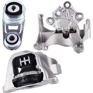 3PCS Engine Motor & Transmission Mount Compatible with Mitsubishi Outlander 2.5L 2022-2024,Compatible with Nissan Rogue 2021 2.5L, 11210-6RA0A 11220-6RA0A 11360-6LA0A