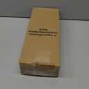 MUDEELA Clear Spice Rack Organizer for Cabinet, 4 Tiered Vertical Spice Shelf, Wooden Seasoning Organizer for Countertop, Kitchen, Pantry, Freestanding, 13.3" W  11.2" H (No Jars Included)