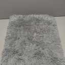 Yardwe 1pc Plush Faux Blanket for Pets Warm Dog Cat Sleep Mat Soft Blanket Light Grey for Kittens, Size 36*24 inch, Grey