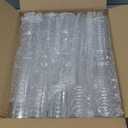 Reli. Champagne Flutes Plastic | 100 Pack | 4.5 oz - Silver Glitter | Premium Plastic Champagne Flutes | Party-Perfect for Celebrations