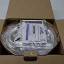 ORSDA Cat Water Fountain Stainless Steel, 2L/67oz Pet Fountain for Cats Inside, Automatic Dog Drinking Dispenser Cat Feeding & Watering Supplies with 2 Filter, 2L Cat Fountain+1x Filter+1x Sponge