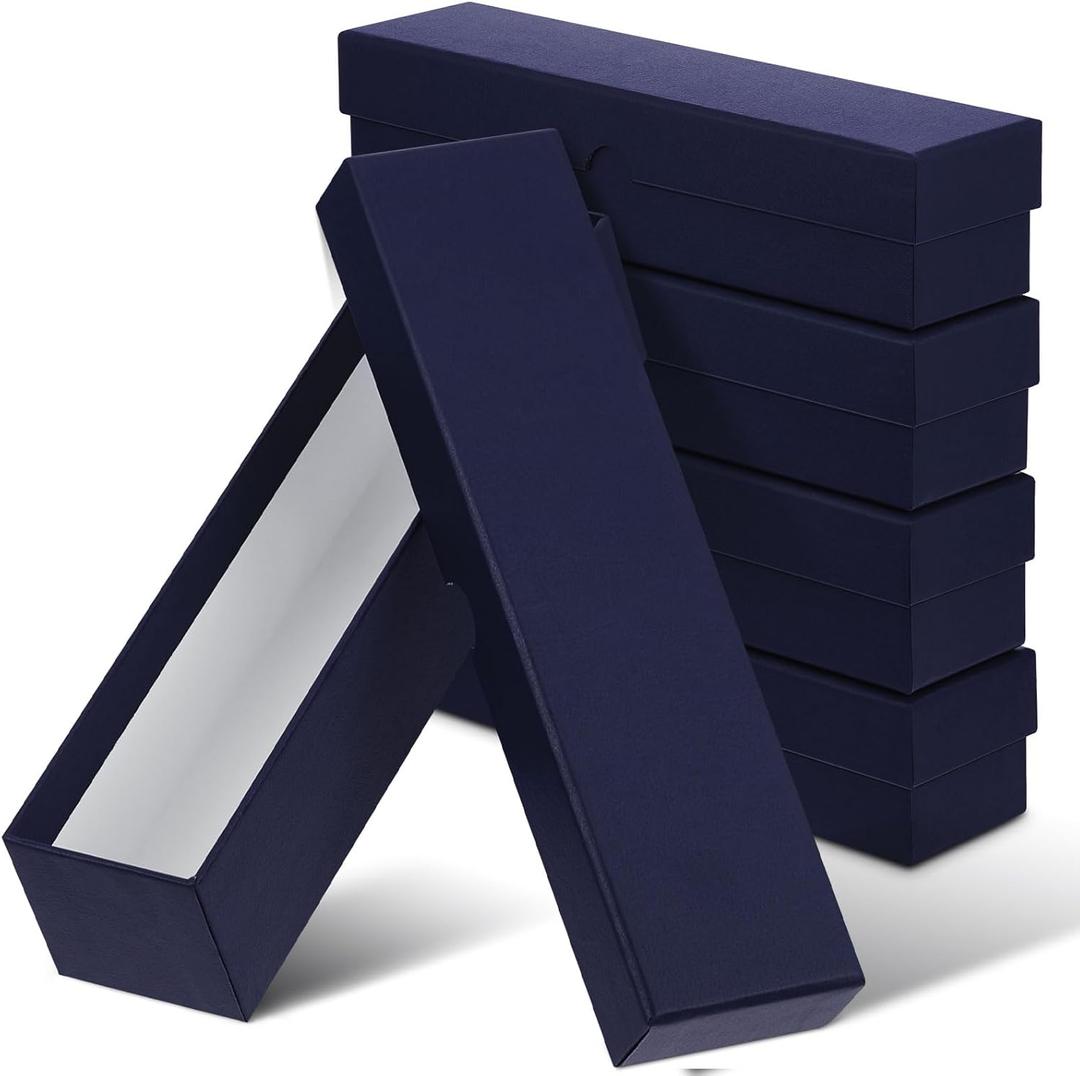 Teling 4 Pcs Coin Storage Box 2x2inch Flip Holders Collectors Coin Supplies Holders for Cents Collection Cardboard(Blue)