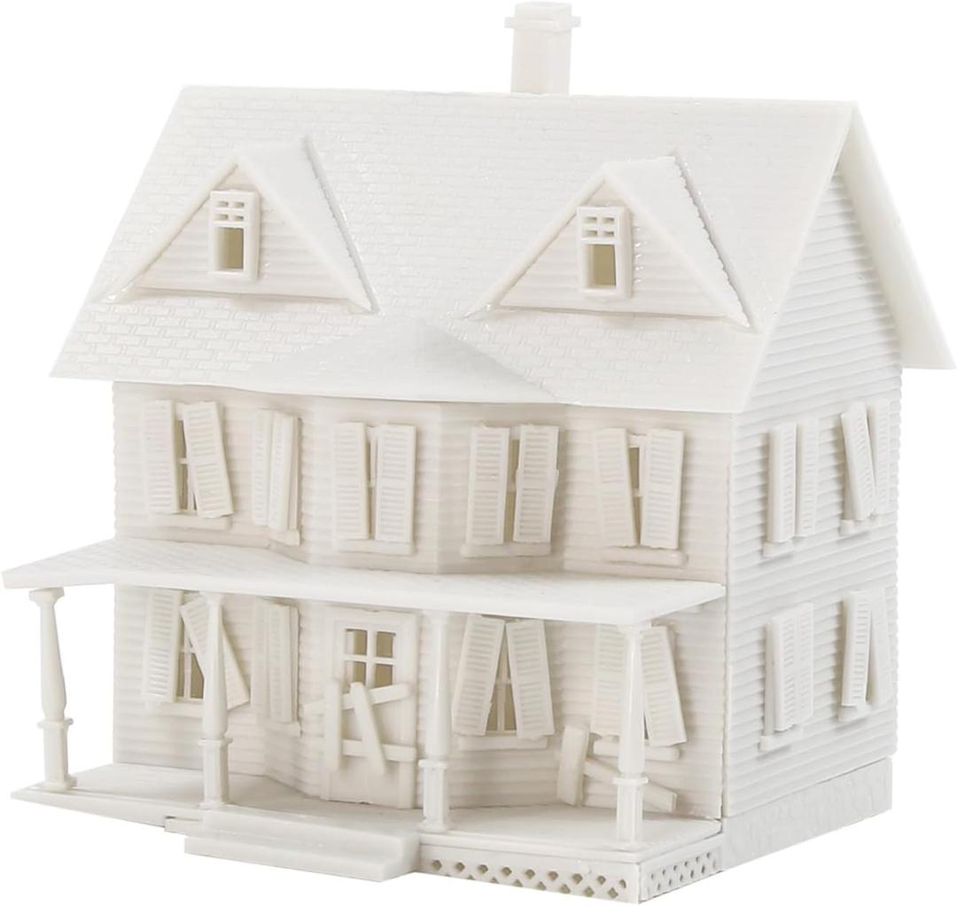 N Scale Model Haunted House Kit Not-Built Building for Model Railroad JZN5883JJ