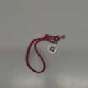 BRONZEDOG Leather Cat Collar with Removable Bells Non Breakaway Kitten QR Tag for Girl Boy (Pink & Silver, 9-12 inch)