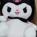 Juju Black Kawaii Plush (28 in) - Cute Stuffed Animal Kawaii Plushies - Peluche Big Stuffed Animals Plushie - Peluches Grandes Cute Plushies - Cool Stuff Plush - Plushy (Hpy)