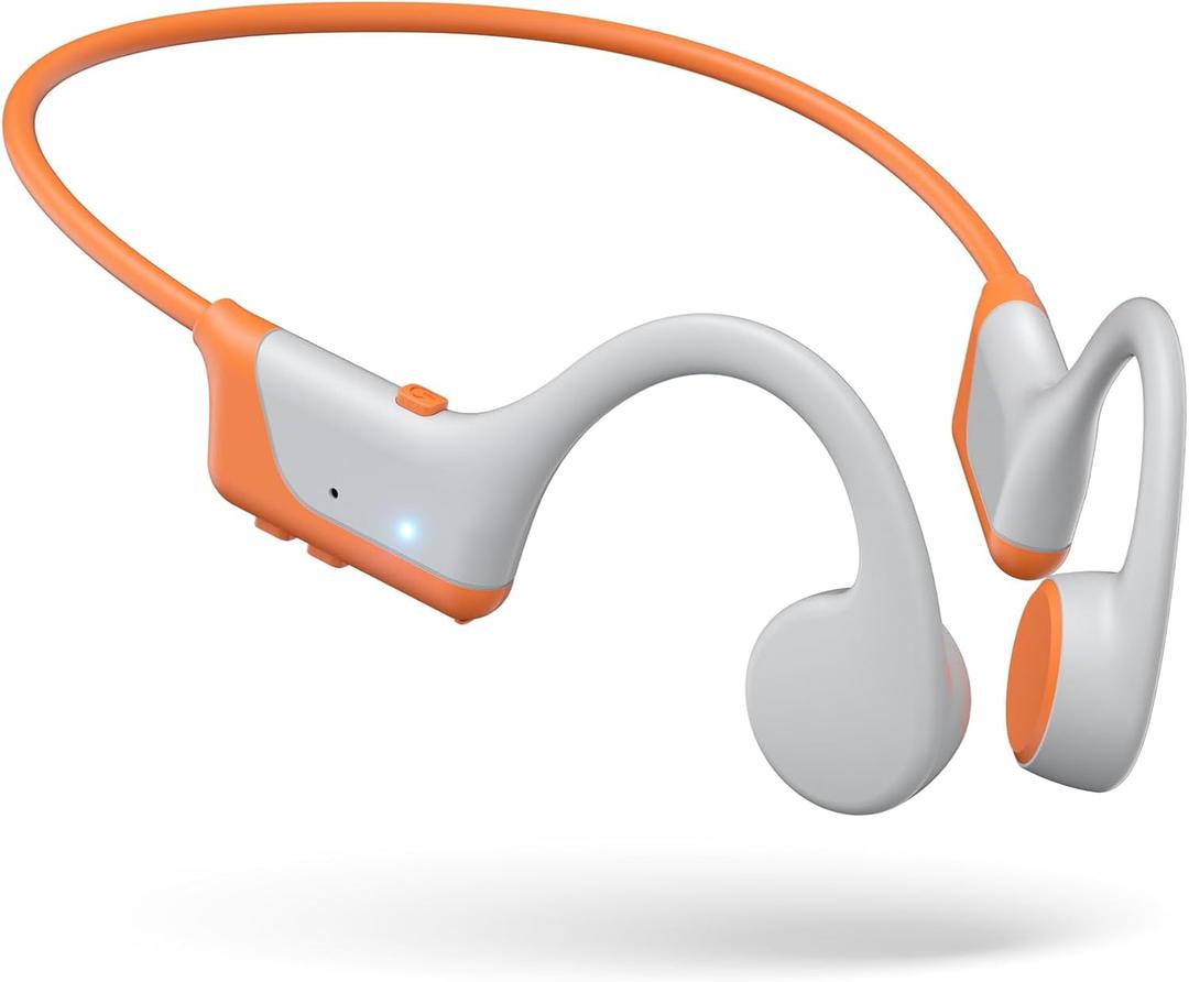 BAICLUD Bone Conduction Headphones, 2025 Upgrade Open-Ear Wireless Bluetooth Workout Headphones with Microphones, 8Hr Playtime, Waterproof Earphones for Sports, Running, Gym, Hiking