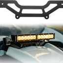 Kemimoto X3 Shock Tower Light Bar Mount Compatible with Can-Am Maverick X3 & X3 Max X RS Turbo R, Work with 10"-14" LED Front Light Bar Mounting Kit