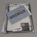 TineeOwl iPad Pro 11 inch Case 2022, 2021, 2020, 2018 (4th, 3rd, 2nd, 1st Generation) Ultra Thin, Clear Back, Flexible TPU Absorbs Shock, Supports Apple Pencil Wireless Charging (Black/Clear Back)