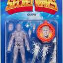 Marvel Legends Series Secret Wars Ice Man, X-Men Retro Marvel Comics Collectible 6-Inch Action Figure with Shield