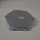 Abyssaly Hexagon Mirror Stickers for Walls 4 Pack 11.8''x11.8'' Self Adhesive Flexible Acrylic Wall Mirrors Decorative Peel and Stick Mirror Tiles 2mm Thick Stick on Mirrors for Wall Door Locker