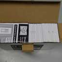 BESTTEN 30 Pack Screwless Decorator Wall Plate, USWP6 Snow White Series, Receptacle Outlet Cover, 1-Gang Light Switch Plate, H4.69 x W2.91, UL Listed, Gloss