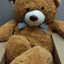 MaoGoLan Giant Brown Teddy Bear 4 Feet,Adorable and Cuddly Big Bear Stuffed Animal 47", Classic Teddy Bear Plush Gift Decoration for Baby Shower,Party,Birthday,Valentines Day