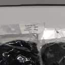 Afro Kinkys Bulk Human Hair for Braiding 16 Inch 120g Afro Kinky-Curly Human Hair Bulk for Twist Braids 3 Bundles Spring Twist Hair 4C Kinky Braiding Hair for Dreadlock Extensions 1B Nature Black
