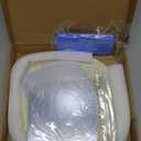 VFIUME 12" PVC Plastic Pottery Wheel Bat System with 6 Replaceable 1.5mm Aluminum Alloy Plates, 2 Sets Fixing Screws & Anti-Vibration Pads for Ceramic Artists, Potters, Clay Throwing