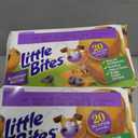 2 x Little Bites Blueberry Muffins, 5 individual packs, (1.5 oz each), Real Blueberries Mini Muffins, 7.5 oz Multipack (EXP 07/12/26)
