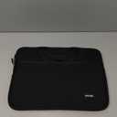 amCase Chromebook Case-11.6 to 12 inch Neoprene Travel Sleeve with Handle-Black