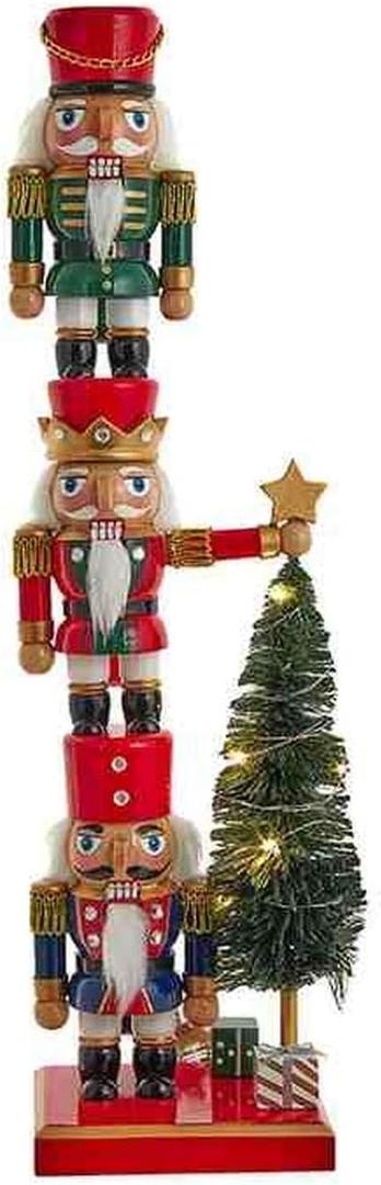 Kurt Adler 18-Inch Battery Operated Nutcracker with Light Up Tree