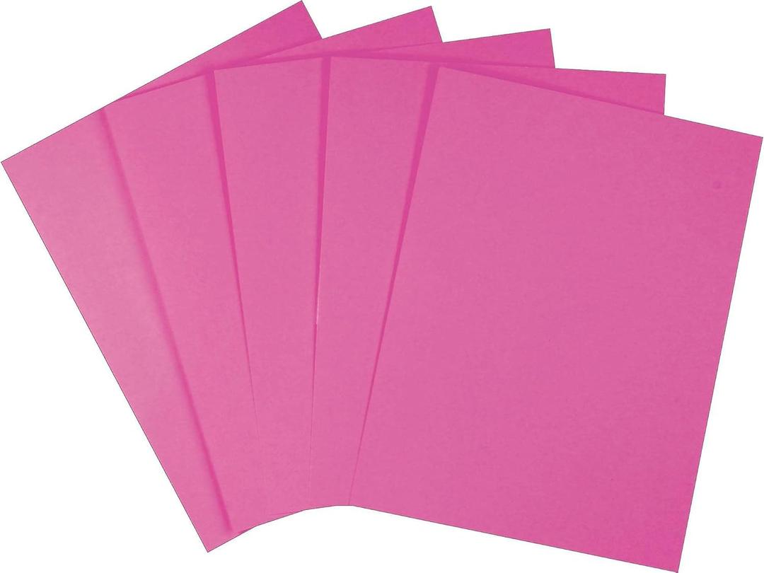 Neenah Astrobrights Color Paper, 8.5 x 11, 24 lb/89 GSM, Fireball Fuchsia, 500 Sheets (21688)