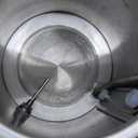 INFOOD Retro Electric Kettle, 1.8L/60.8oz Hot Water Kettle Electric with Thermometer, 1200W Fast Heating Stainless Steel Tea Kettle for Boiling Water, Cordless, LED Indicator, Auto Shut-Off, Black