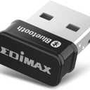 Edimax Bluetooth Adapter for PC, BT 5.0 EDR Nano USB Dongle, Fast Transfer, Bluetooth Headphones Headset Speakers Keyboard Mouse, Win 10/11 Plug-n-Play, Linux/Mint 21 Plug-n-Play, BT-8500