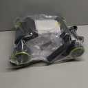 Ab Roller with Elbow Support, Ab Roller Board Core Workout Machine with 4 Wheels, Mini Pilates Reformer Equipment for Home Gym, Abdominal Full-Body Strength Exercise Trainer with Knee Pad (Black & Green)