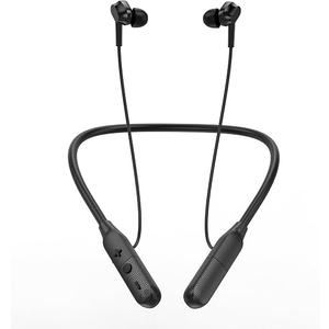 SOPPY Neckband Headphones Bluetooth 6.0 Wireless In-Ear Headphones Earphones with ENC Noise Reduction IPX4 Waterproof Bluetooth Headphones Sports Earbuds for Running with 30 Hours Playtime, Black