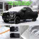 Hail Protector Car Cover for Truck Length Up to 252" Anti Hail Car Cover Thickened with Cotton Liner, All Weather Scratch-Resistant,Universal
